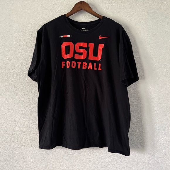 Nike Athletic Cut OSU College Oregon Football The Nike Tee Swoosh Logo XXL - Picture 2 of 6